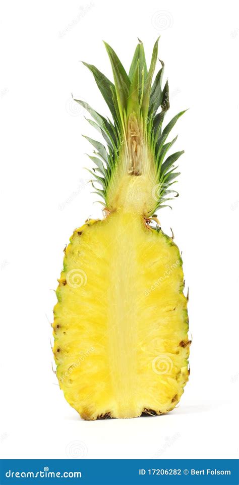 Pineapple Cut In Half Stock Photography Image 17206282