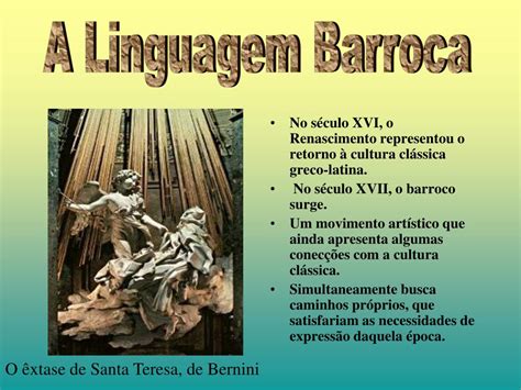 Figura De Linguagem Do Barroco