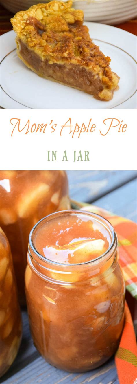 This flavorful filling can be used for so many different apple desserts. Mom's Apple Pie in a Jar | Canned apple pie filling, Dessert recipes, Apple pie