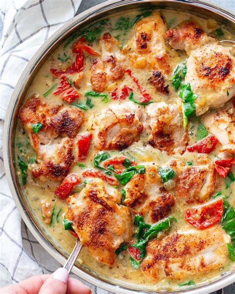 One Skillet Tuscan Chicken By Paleorunningmomma Quick And Easy Recipe