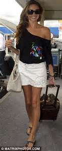 Super Skinny Nadine Coyle Displays Her Scarily Thin Legs In Miniskirt