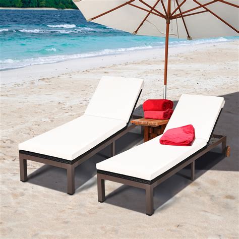 Garden And Outdoors Home Garden Furniture And Accessories Costway Folding Sun Lounger Chair