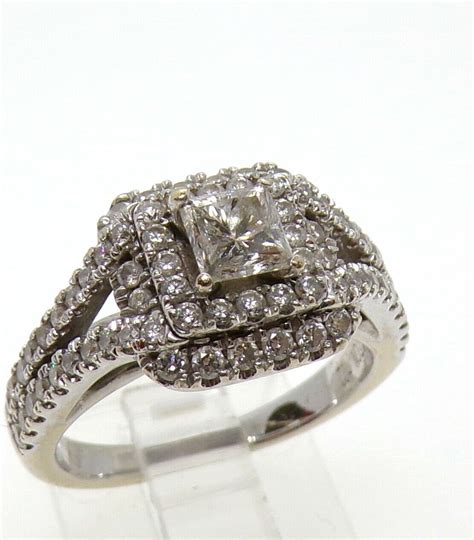 Zales Celebration Wedding Engagement 13ct Diamond 18k White Gold Ring