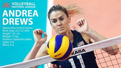 Andrea Drews Vs Poland Final Round Womens Vnl 2019 Youtube