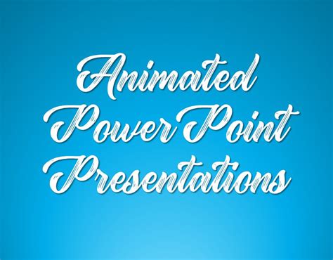 Animated Powerpoint Presentation Samples On Behance