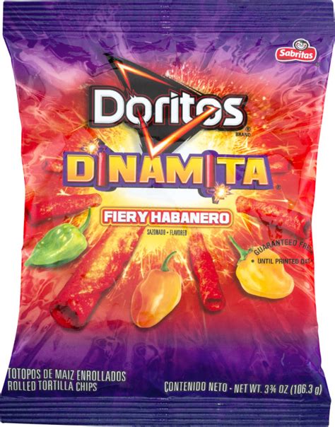 Doritos Tortilla Chips Dinamita Fiery Habanero Doritos28400437325