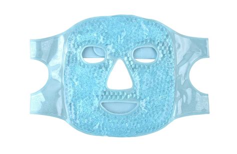 Hot And Cold Therapy Gel Bead Full Facial Mask By Fomi Care Ice Face