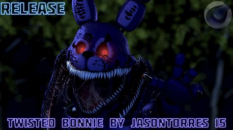 C4dblenderfnaf Twisted Bonnie Release By Dexez666 On Deviantart