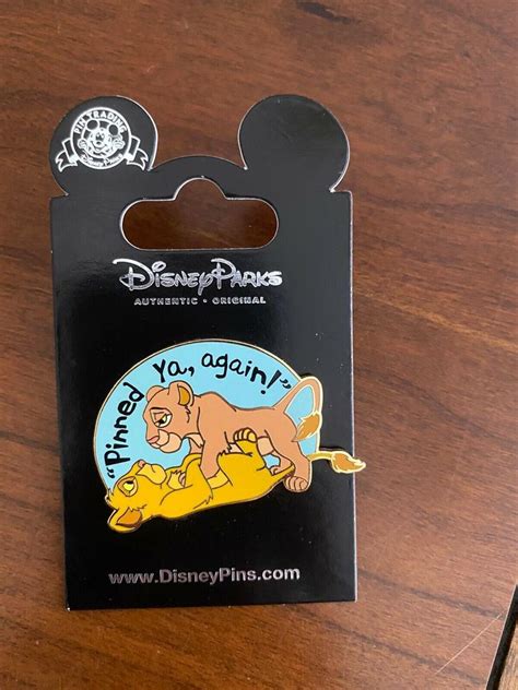 Lion King Simba And Nala Pinned Ya Again Pin Disney Trading Pin