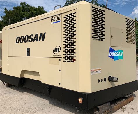 Used Doosan P600wjd T3 Diesel Air Compressor 600 434309ulvc54