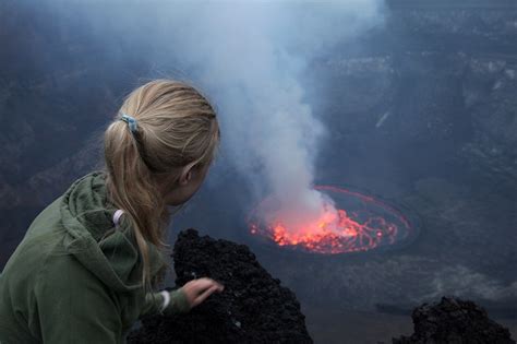 One of africa's most notable volcanoes, nyiragongo contained a lava lake in its deep summit crater that was active for half a century before draining catastrophically through its outer flanks in 1977. Nyiragongo Volcano Hike | Harmony Safari Expeditions