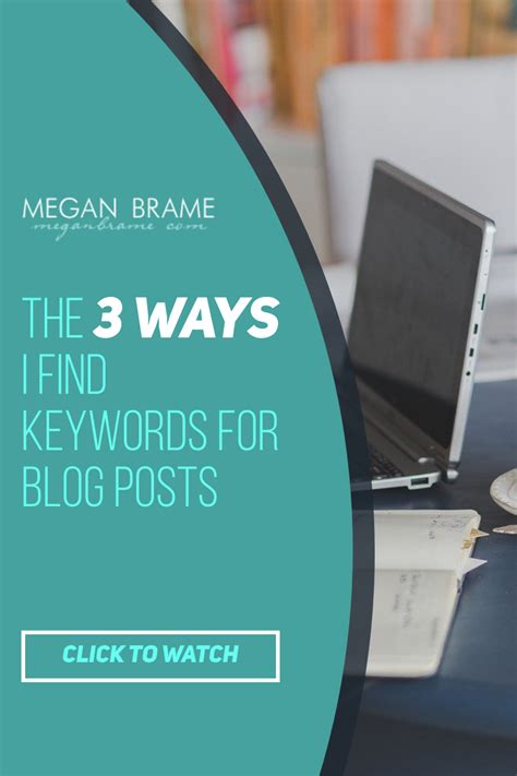 The 3 Ways To Find Keywords For Blog Posts