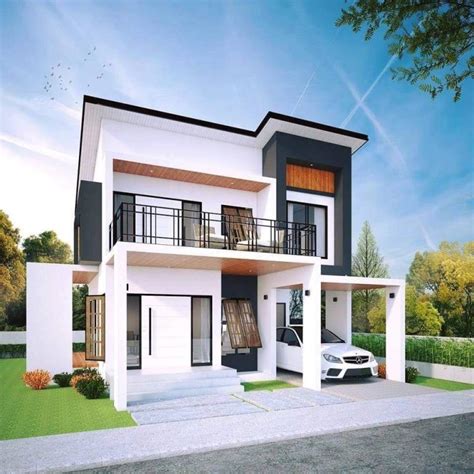 Splendid Two Storey House With Three Bedrooms Pinoy Eplans