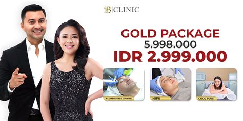 B Clinic Gold Package Oleh B Clinic Slimming Aesthetic Bridestory Store
