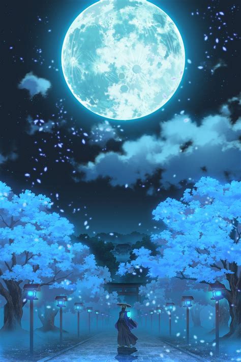 Discover the unique items that otakukage creates. Anime Aesthetic Night Wallpapers - Wallpaper Cave