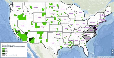Zika Virus United States Map World Century Map