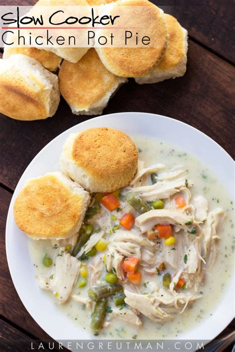 Cover and cook on high until the chicken is cooked through, about 3 hours. Crock Pot Chicken Pot Pie Recipe | The Easiest and BEST