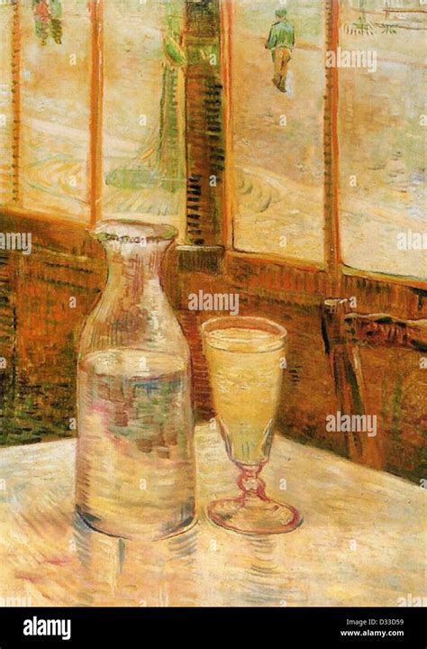 Vincent Van Gogh Absinthe 1887 Oil On Canvas Post Impressionism