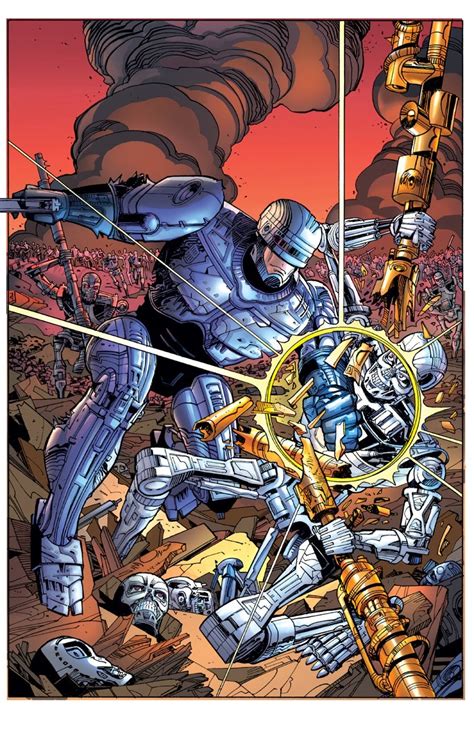 Robocop Versus The Terminator Comics By Frank Miller And Walt Simonson