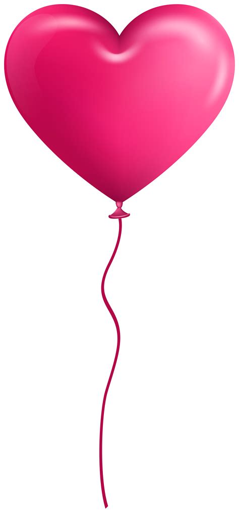 Heart Balloon Pink Transparent Png Image Gallery Yopriceville High