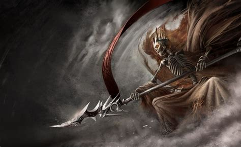 Grim Reaper Wallpaper Fantasy Art Death Hd Wallpaper