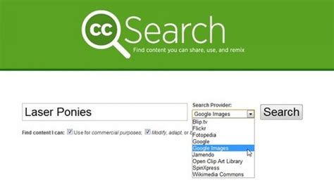 Use CC Search to Find Free Images, Video and More for Use in Your Projects