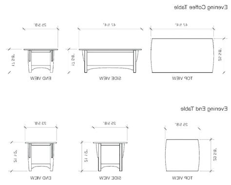 What Is The Standard Height For A Coffee Table Akuapprovesing