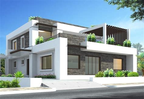 House Design In 3d Two Story Commercial Building Model 3d Model 3d