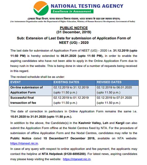 Neet pg 2021 application form fee is inr 5015 (gn/ obc) and inr 3835 for other category candidates. NEET (UG) - 2020 Last Date for submission of Application ...