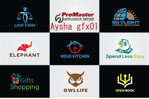 Professional Versatile Minimalist Business Logo Design By Ayshagfx01