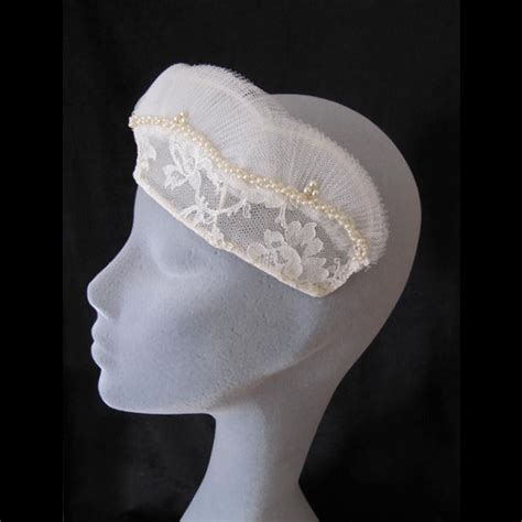 1930s Real Vintage Bridal Art Deco Headpiece Az053 Vintage Bridal