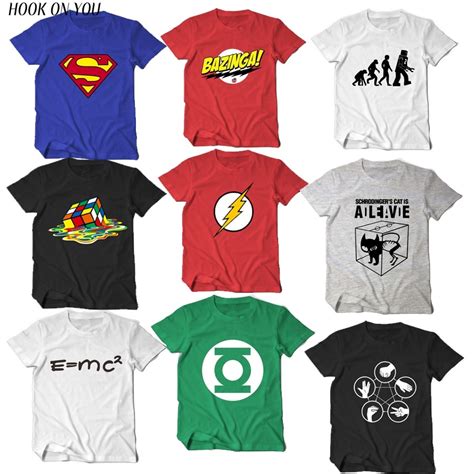 The Big Bang Theory T Shirt Sheldon Cooper Super Hero Green Lantern The