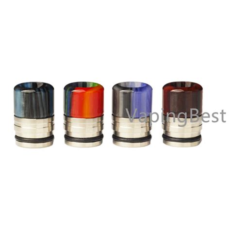 810 Anti Spit Back Stainless Steel And Resin Mouthpiece 810 Drip Tip For