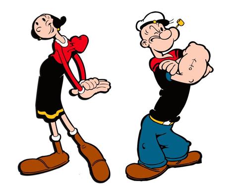 Popeye And Olive Oil Wallpaper By Tonythetiger00 Ea