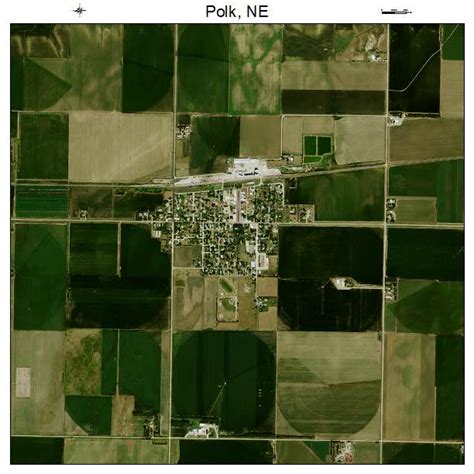 Aerial Photography Map Of Polk Ne Nebraska