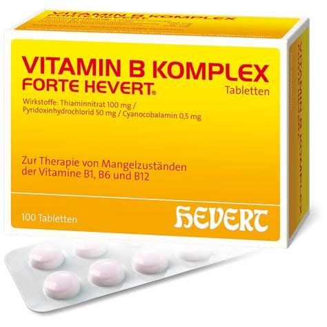 Vitamin B Komplex Forte Hevert® Shop