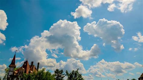 Timelapse Ciel bleu, nuages - sky, clouds - YouTube