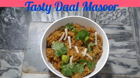 Delicious Daal Masoor Fast Easy And Tasty Recipecooking With Nosheen