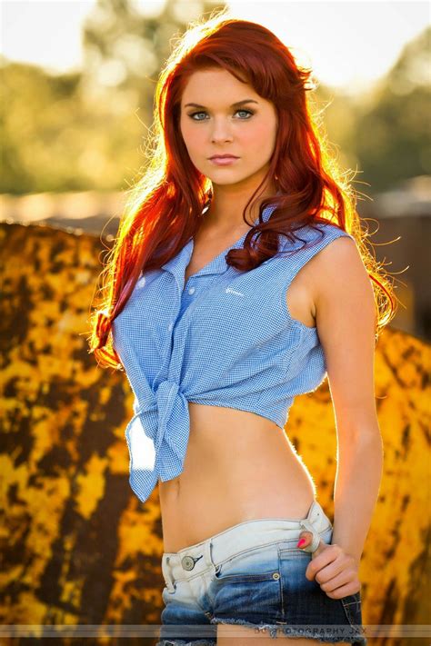 Karoline Kate Beautiful Redhead Redhead Beauty Model