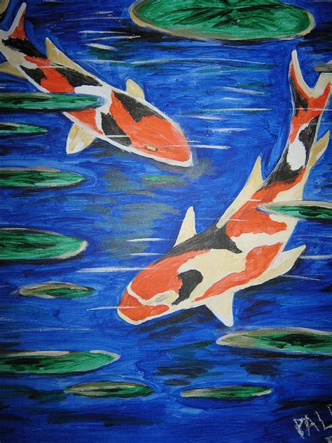 Somethings Fishy Painting By Mark Palmer Fine Art America