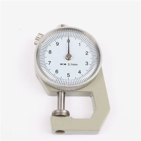 0 10mm Thickness Measuring Instrument Flat Micrometer