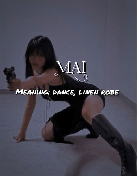 Name Meaning Mai In 2022 Names With Meaning Female Character Names