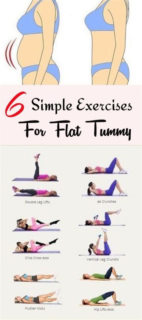 Simple Exercises For Flat Tummy In Weeks Dream Lifestyle Burnfat Ab Workout Machines