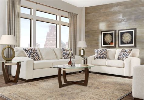 Beige Living Room Sets Fabric Microfiber 2357 Pieces Living