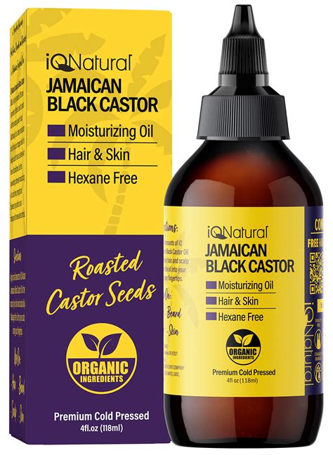 Iq Natural Jamaican Black Castor Oil For Hair Growth And Skin