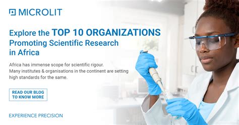 Top 10 Organizations Promoting Scientific Research In Africa Microlit