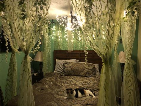 Pin By Becky Davis On My Enchanted Forest Bedroom Dreamy Room Living