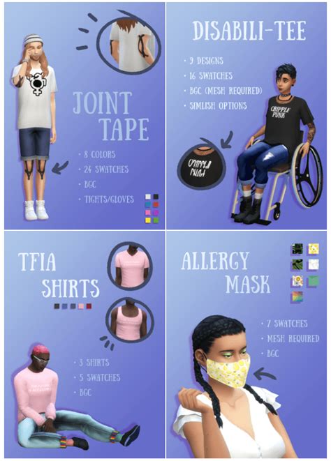 Sims 4 Disabilities Disabled Representation In The Sims 4
