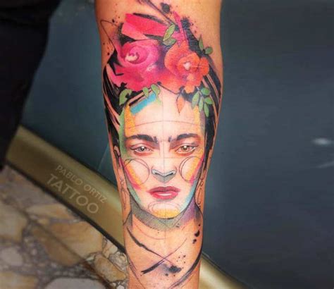 Frida Kahlo Tattoo By Pablo Ortiz Tattoo Photo 21784