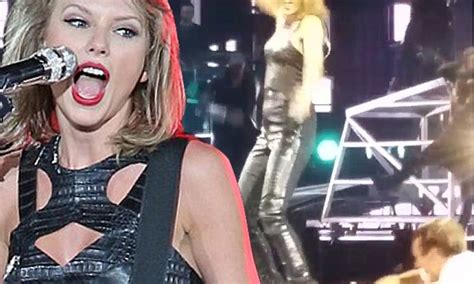 Taylor Swift Fan Grabs Her Ankles At Canada Gig At Rexall Place Daily